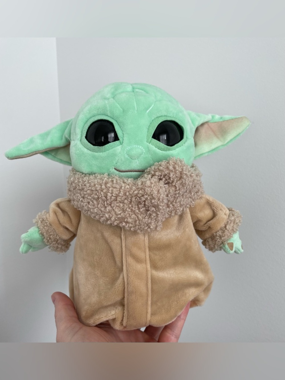 Star Wars Grogu Plush in Light Green and Tan